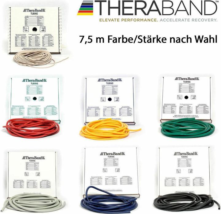 Produktbild TheraBand Tubing - 30.5 m Rolle (30.50 m, Spezial Stark)