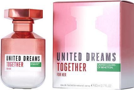 Produktbild Benetton United Dreams for her Together (Eau de Toilette, 80 ml)