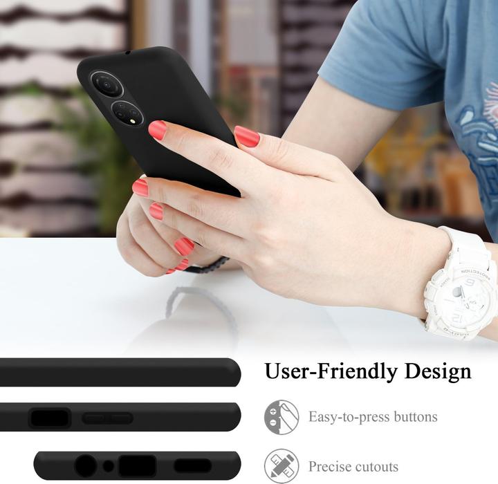 Produktbild Cadorabo TPU Liquid Silicone Case Hülle für Honor X7 (Honor X7)