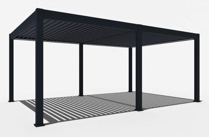Immagine prodotto Weide Pergola elettrica 4x6m antracite con LED (600 cm, 400 cm)