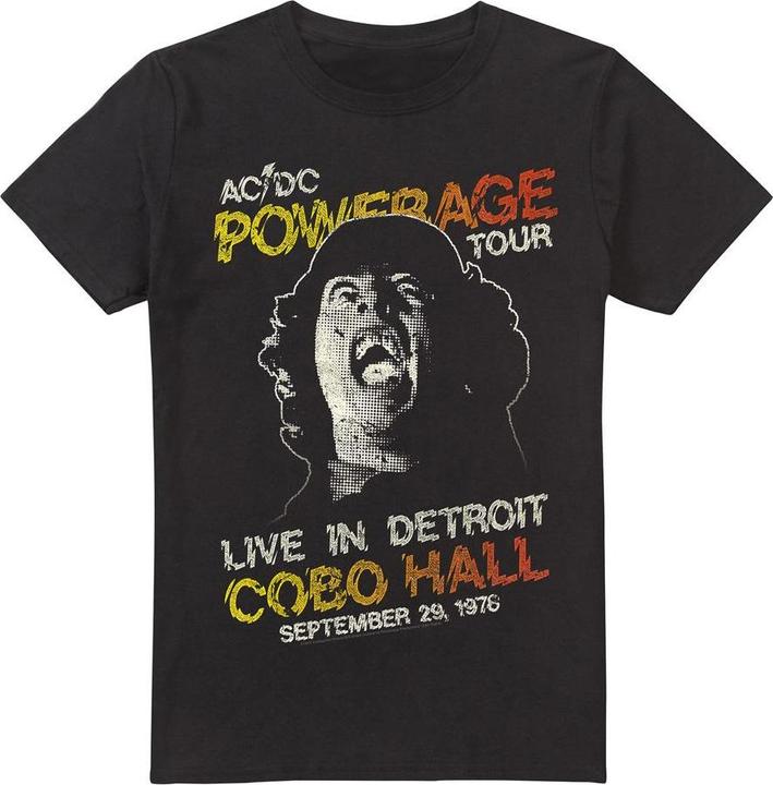 Actual product image AC/DC Mens Powerage Tour T-Shirt (4XL)