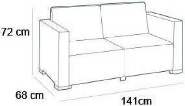 Actual product image Allibert California