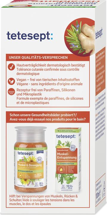 Actual product image Tetesept Heat care balm (5 x, 100 ml, 137 g)