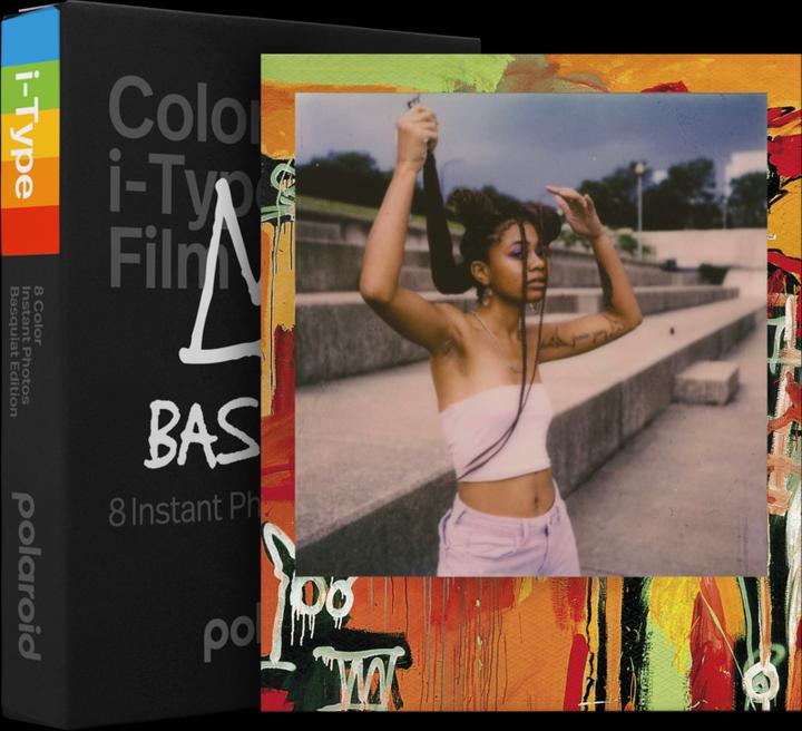 Actual product image Polaroid Colour Film for i-Type Basquiat Edition