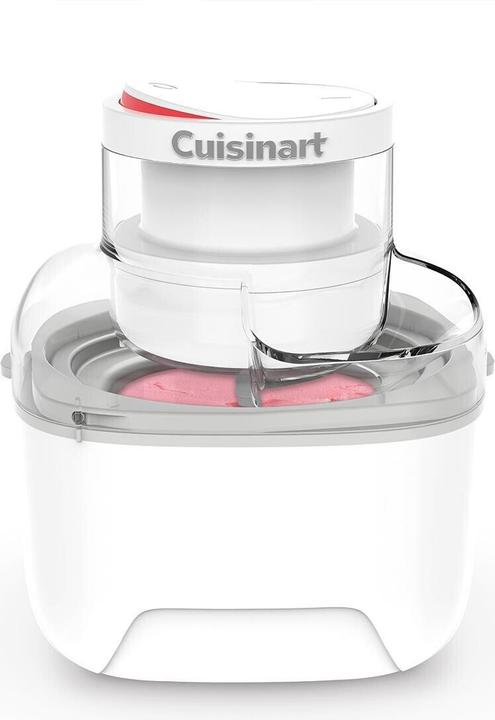 Actual product image Cuisinart Glacemaschine ICEM10E 0.475 l, Weiss, Glacesorte: Sorbet (EU plug)