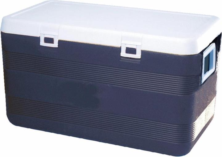Linum Boîte de transport isolée bleue 110lt avec couvercle (110 l)