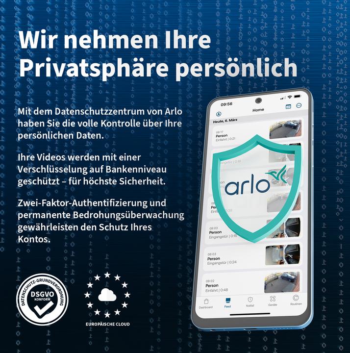 Produktbild Arlo Ultra 2 Spotlight Kamera, Zusatzkamera (3840 x 2160 Pixels)