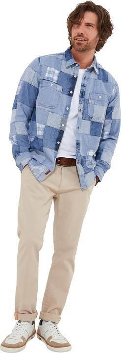 Produktbild Joe Browns Washed Denim Look Patchwork Shirt (XL)
