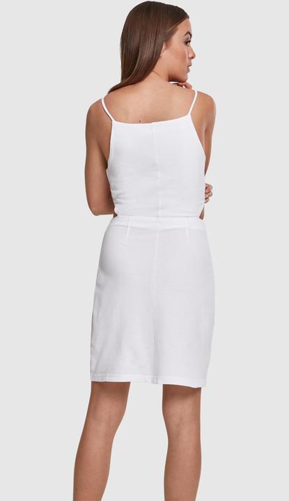 Actual product image Urban Classics Ladies Short Spaghetti Pique Dress (L)
