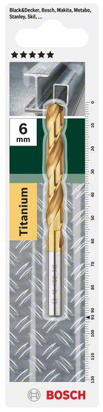 Immagine prodotto Bosch Zubehör Trapano in metallo HSS-TiN, DIN 338 D= 7,5 mm L= 109 mm (7,5 mm)