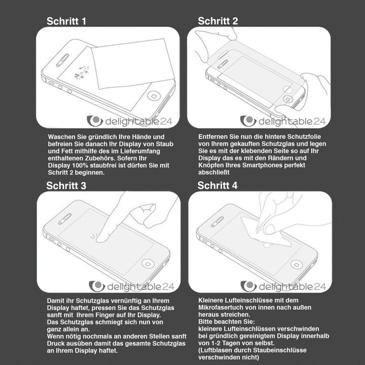 Actual product image Nalia Protective glass (1 Piece, Apple iPhone 6s, Apple iPhone 6)