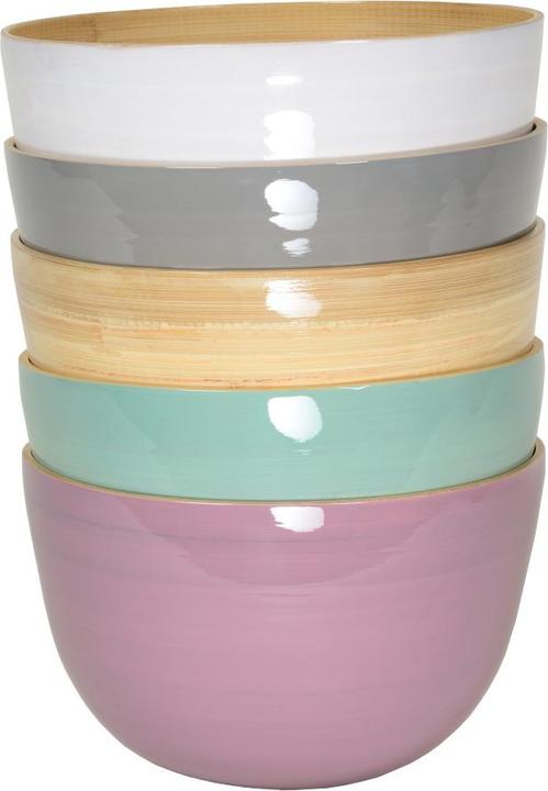 Image du produit Albert L. point) Bol en bambou naturel 10 x 5 cm (1 x)