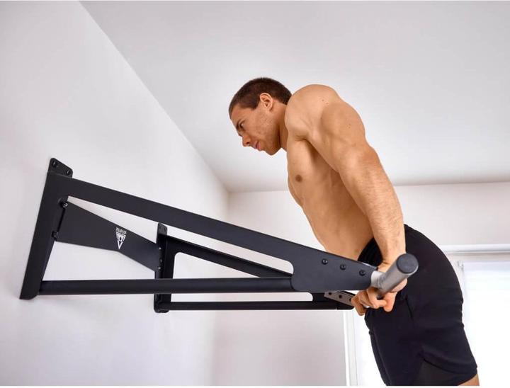 Produktbild Pullup & Dip Muscle-Up Bar, Klimmzugstange mit extra Wandabstand