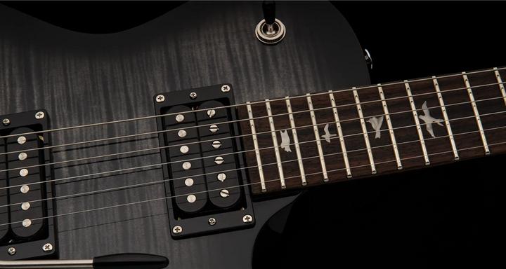 Image du produit PRS SE Mark Tremonti - Charcoal Burst (Guitare électrique, Érable, Acajou, Érable flammé)
