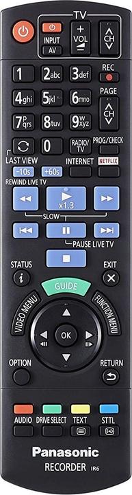 Productafbeelding Panasonic Dmr-Ubs70egk (500 GB, Blu-Ray Speler, Blu-ray Recorder)
