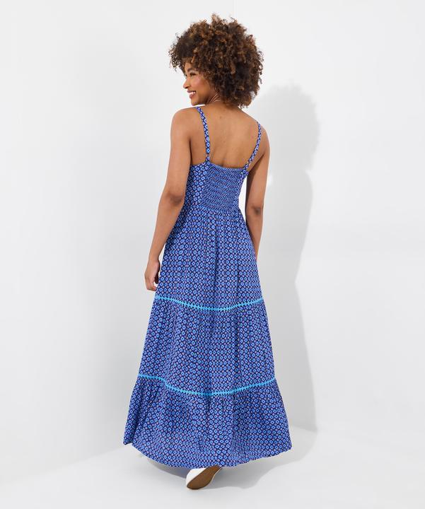 Produktbild Joe Browns Geo Print Lace Trim Strappy Maxi Dess (10)