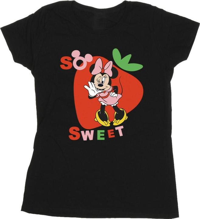 Immagine prodotto Disney Minnie Mouse So Sweet Strawberry Maglietta Donna (XL)