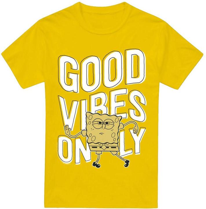 Image du produit Spongebob Squarepants - T-shirt GOOD VIBES ONLY - Homme (3XL)