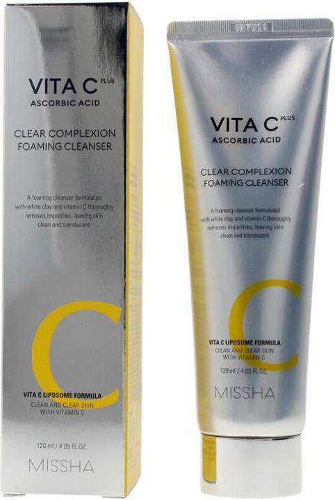 Image du produit Missha Vita C Plus (Chiffons de nettoyage, 120 ml)