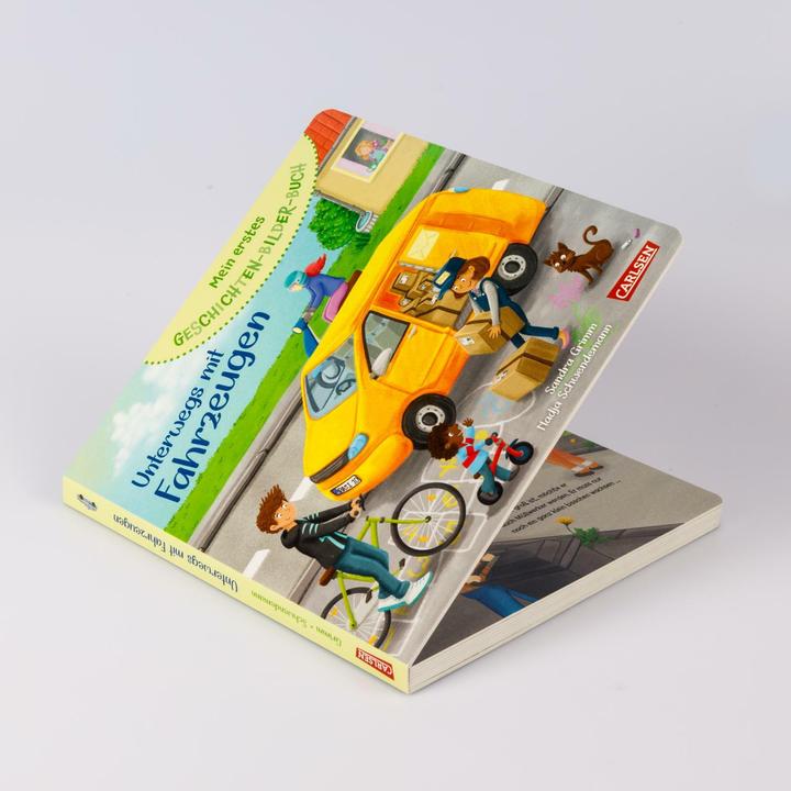 Produktbild Mein erstes Geschichten-Bilder-Buch: Unterwegs mit Fahrzeugen (Deutsch)