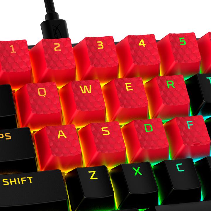 Actual product image HyperX Rubber Keycaps