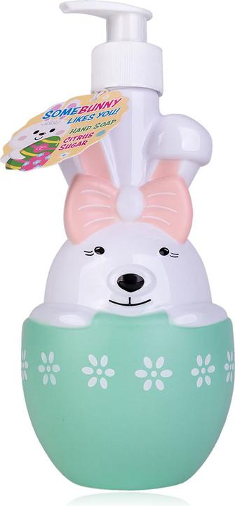 Produktbild Accentra Seifenspender mit Handseife SOMEBUNNY LIKES YOU (Flüssigseife, 500 ml)