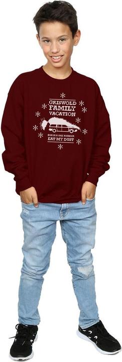 Image du produit National Lampoon´s Vacation National Lampoon's Christmas Vacation - Sweat EAT MY DUST - Garçon (116)