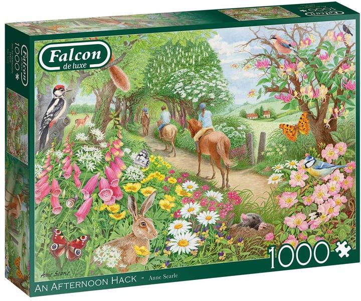 Immagine prodotto Jumbo 11288 - Un pomeriggio Hack, puzzle, 1000 pezzi (1000 pezzi)