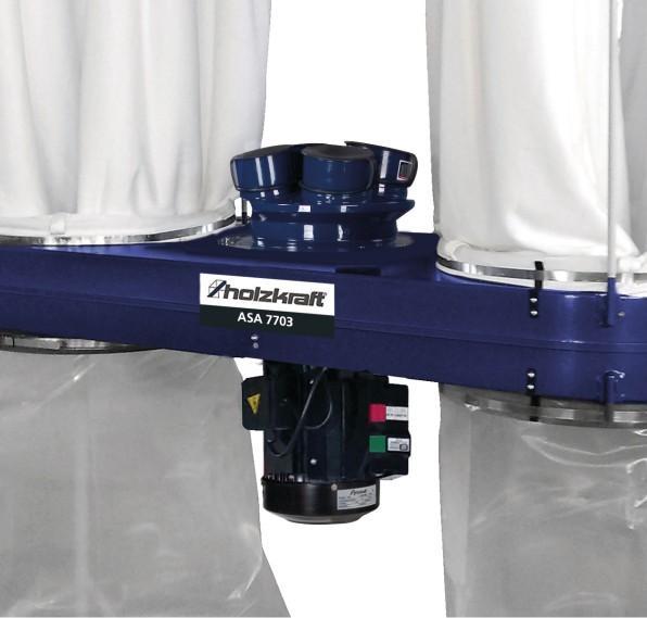 Actual product image Stürmer Holzkraft ASA 4303 mobile chip extraction unit 5128433 (Extraction system)