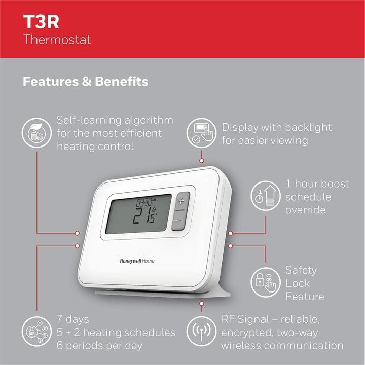 Produktbild Honeywell Lyric T3R term. belaidis progr.Reside#Y3H710RF0072
