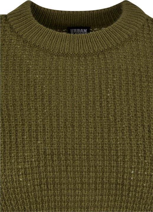 Actual product image Urban Classics Ladies Short Waffle Sweater (S)