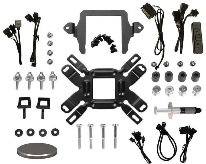 Actual product image Lian-Li GALAHAD 240 V2 complete water cooling, DRGB