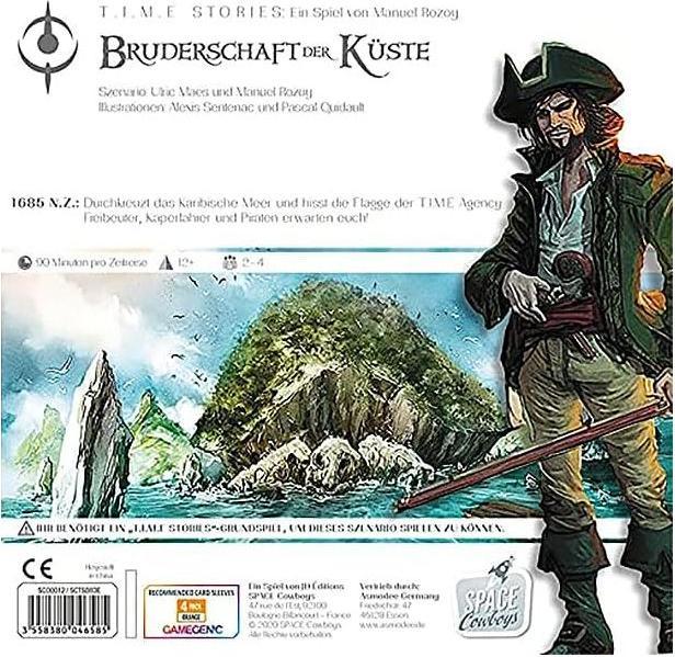 Actual product image Asmodée T.I.M.E. Stories? Brotherhood of the Coast (German)