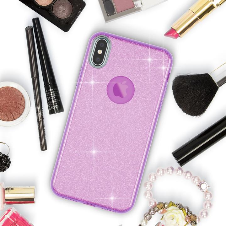 Actual product image Nalia Glitter mobile phone case (Apple iPhone X)