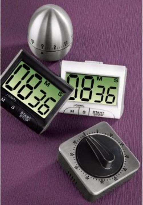 Actual product image Xavax kitchen timer egg timer, stainless steel