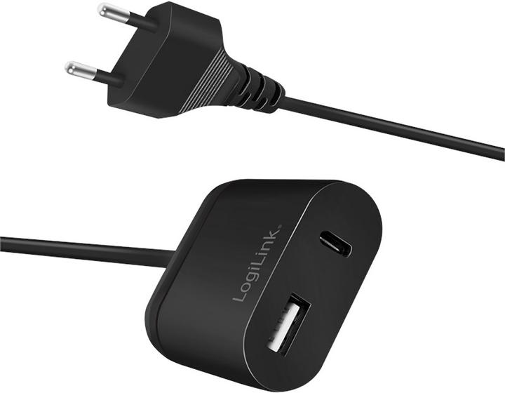 Image du produit LogiLink Fiche d'adaptation USB avec câble fixe (12 W)