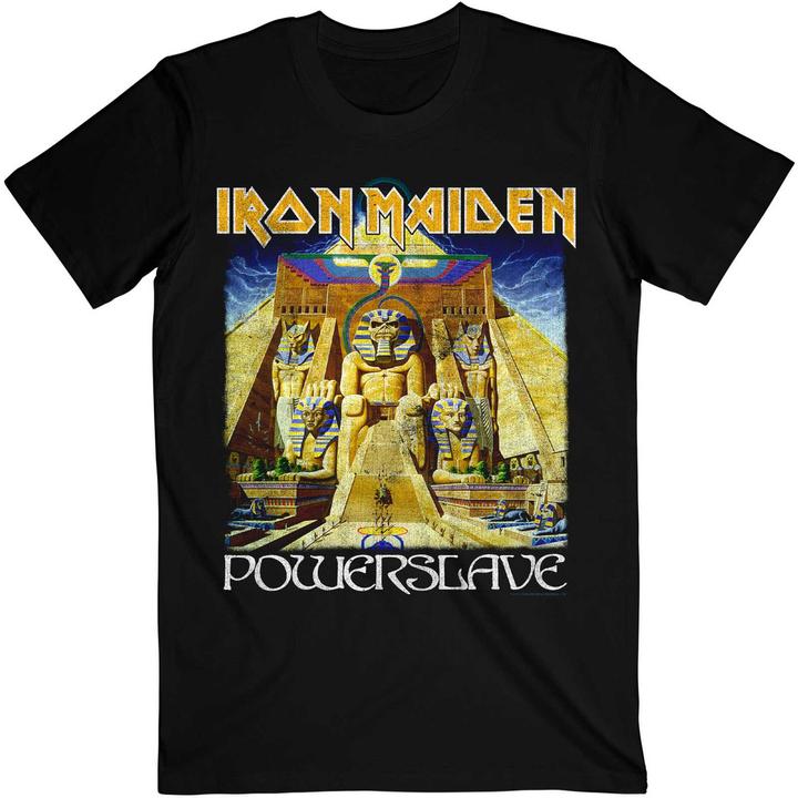 Music Brand Powerslave World Slavery Tour TShirt