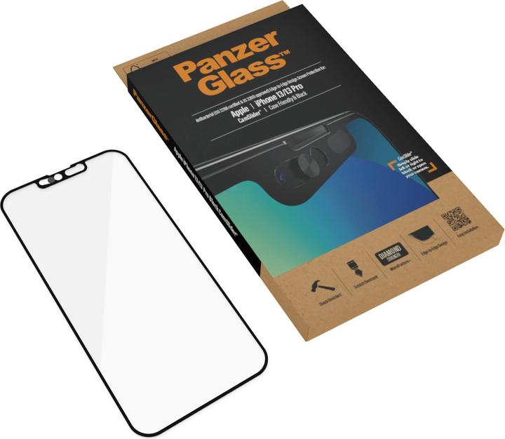 Produktbild PanzerGlass Displayschutz CF Cam Slider AB (1 Stück, Apple iPhone 13 Pro, Apple iPhone 13)