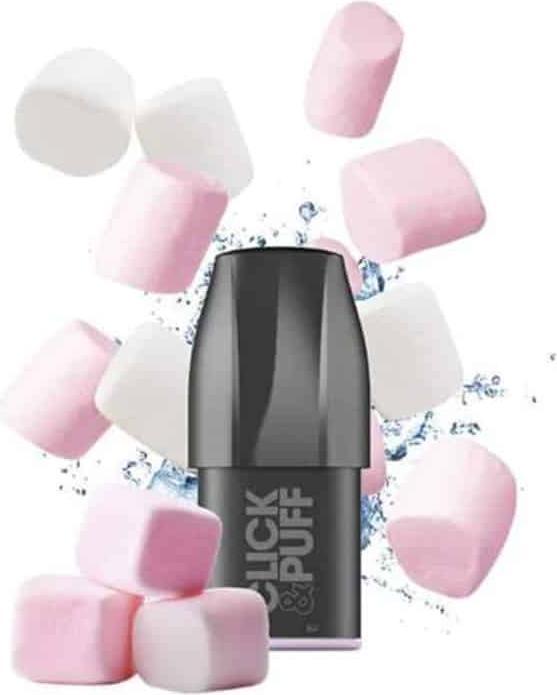 Produktbild Genuine Swiss X-Bar Vape Pod Marsh Mallow Kartusche Click & Puff nikotinfrei