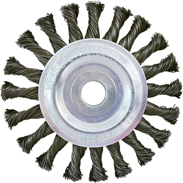 Actual product image KS Tools Steel wire round brush