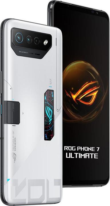 Image du produit ASUS ROG Phone 7 Ultimate (512 Go, Storm White, 6.78", Double SIM, 50 Mpx, 5G)