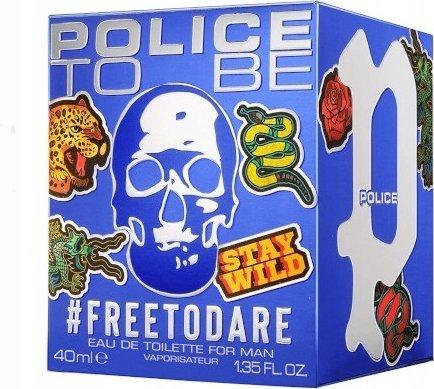 Actual product image Police Freetodare Man Eau De Toilette Spray 125ml (Eau de toilette, 125 ml)