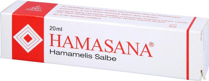 Produktbild Robugen Hamasana Hamamelis Salbe, 20 g Salbe (Körpercreme)