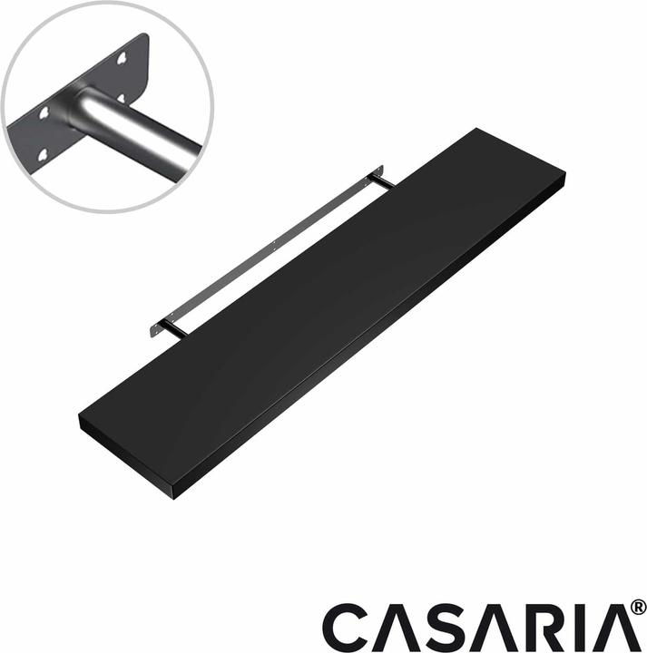 Produktbild Casaria Wandregale (110 x 23 x 3.8 cm)