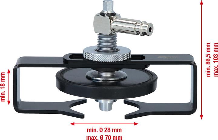 Produktbild KS Tools Universal-Entlüfterstutzen-Adapter