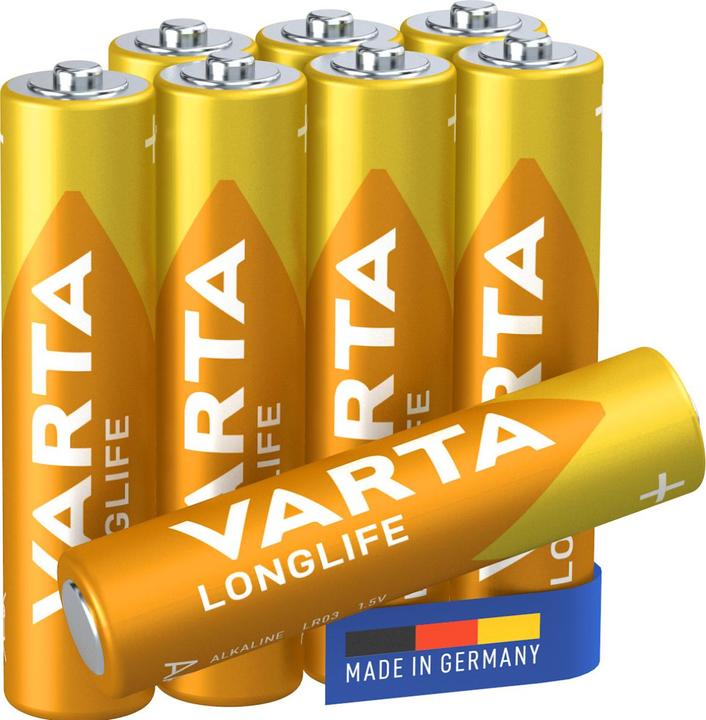 Immagine prodotto Varta Longlife (8 pz., AAA, 1200 mAh)