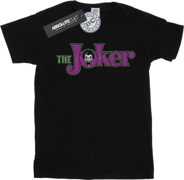 Immagine prodotto The Joker Crackle Logo Maglietta Ragazze (152, 158)