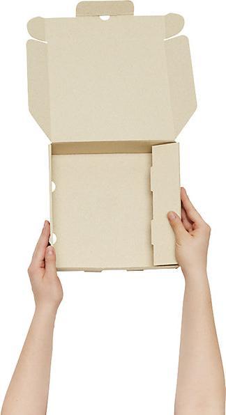 Image du produit kaiserkraft Boîte à papier à herbe pliable terra (50 x)