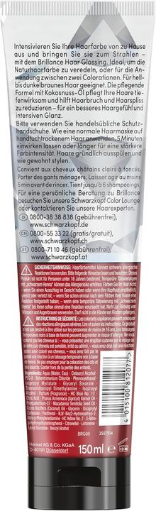 Produktbild Schwarzkopf Glanz-Behandlung 3er Pack (Hellbraun)