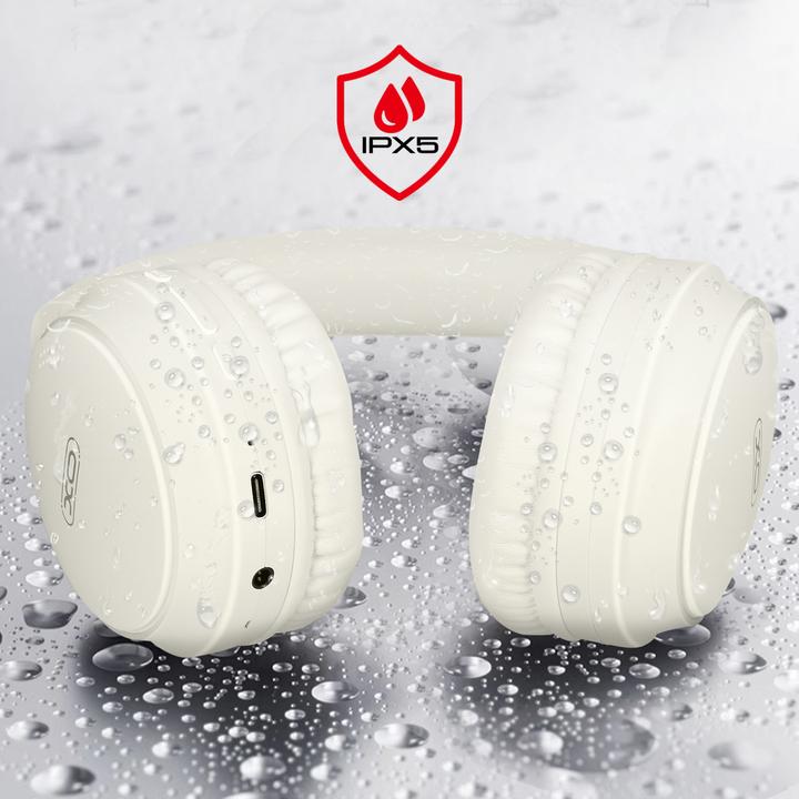 Immagine prodotto xO Cuffie Bluetooth BE41 bianche ANC (ANC, 8760 h, Senza fili)